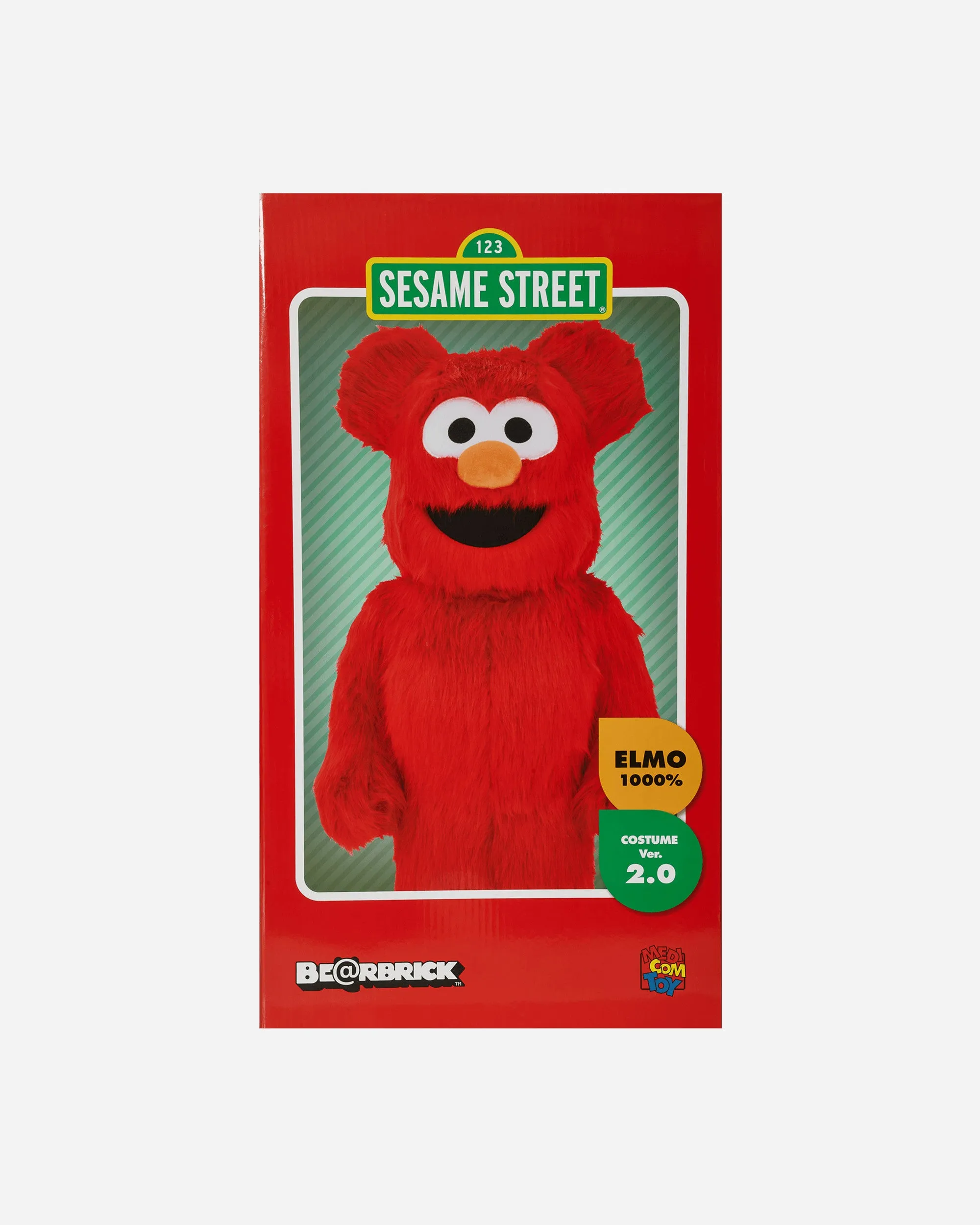 1000% Elmo Costume 2.0 Be@rbrick Red