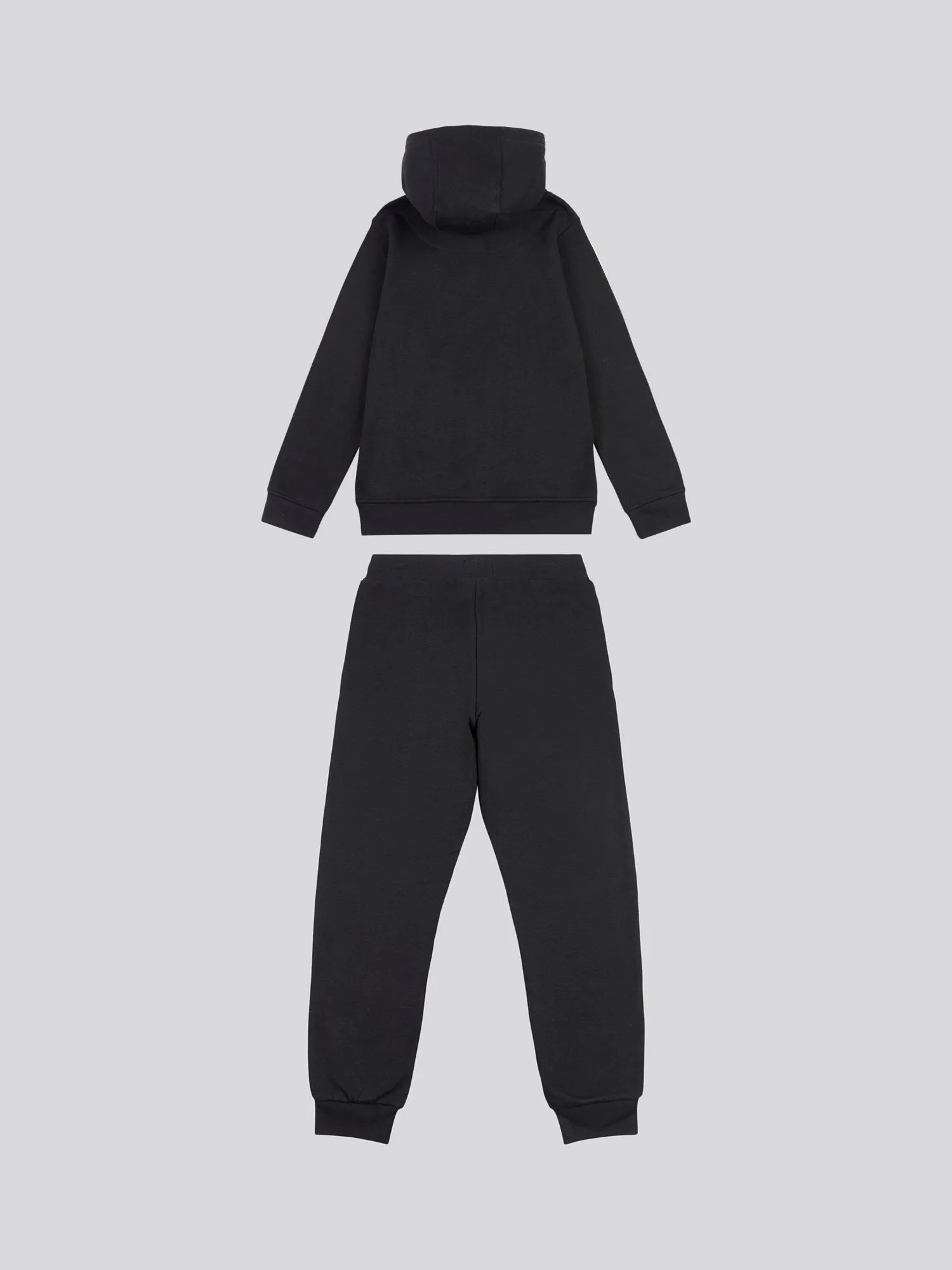 12CM DHM Zip Thru Hoodie and BB Jog Set Black