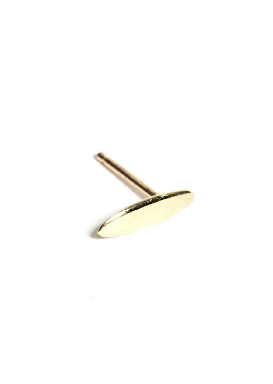 14K Mini Ligne Earring (Single)