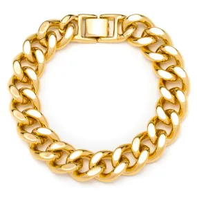 15mm Cuban Link Bracelet