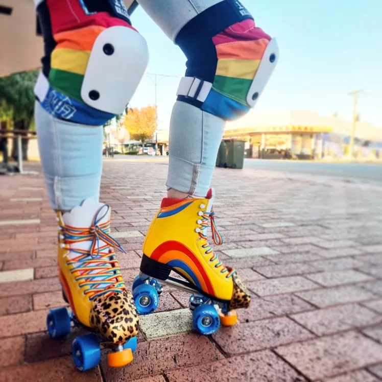 187 Rainbow Slim Knee Pads