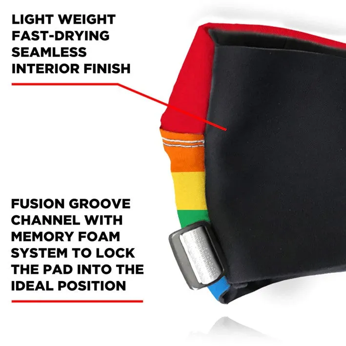 187 Rainbow Slim Knee Pads