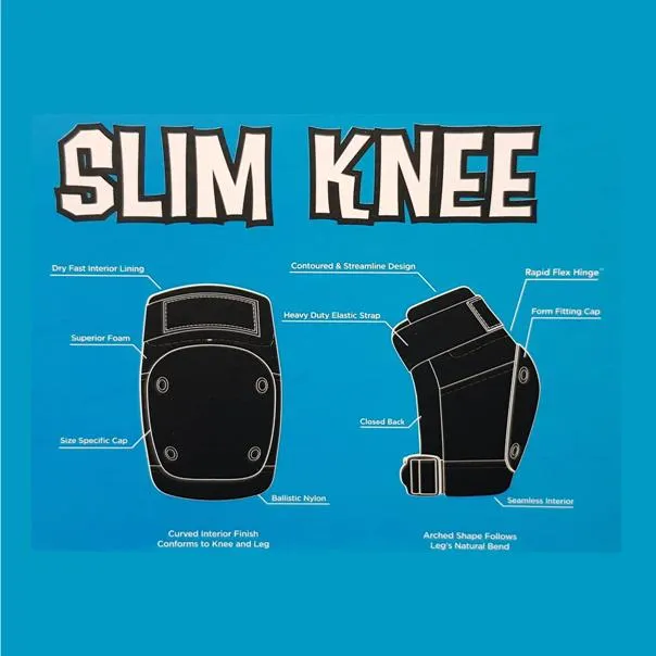 187 Rainbow Slim Knee Pads