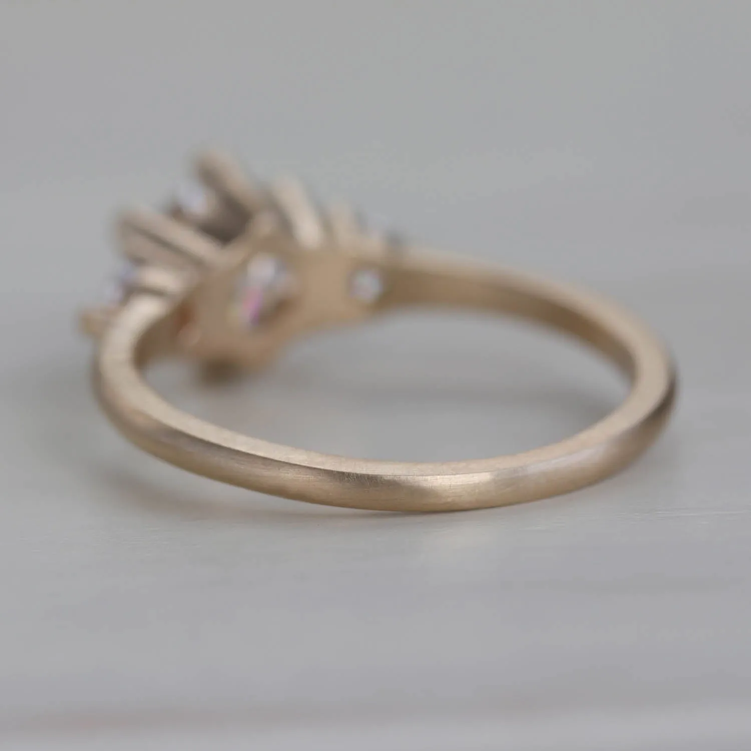 6mm Prong-set Three Stone Ring 