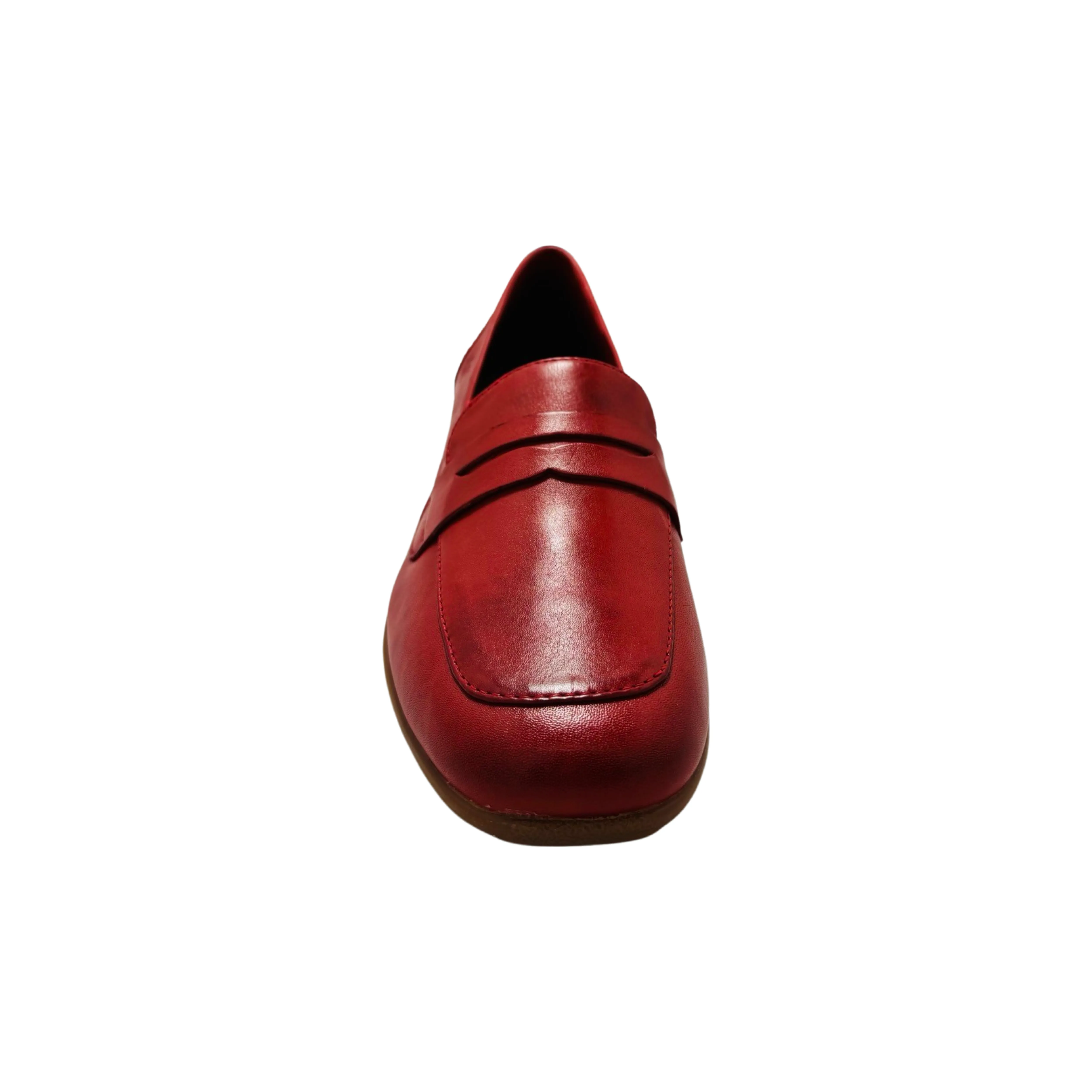 74822 Red Leather Loafer