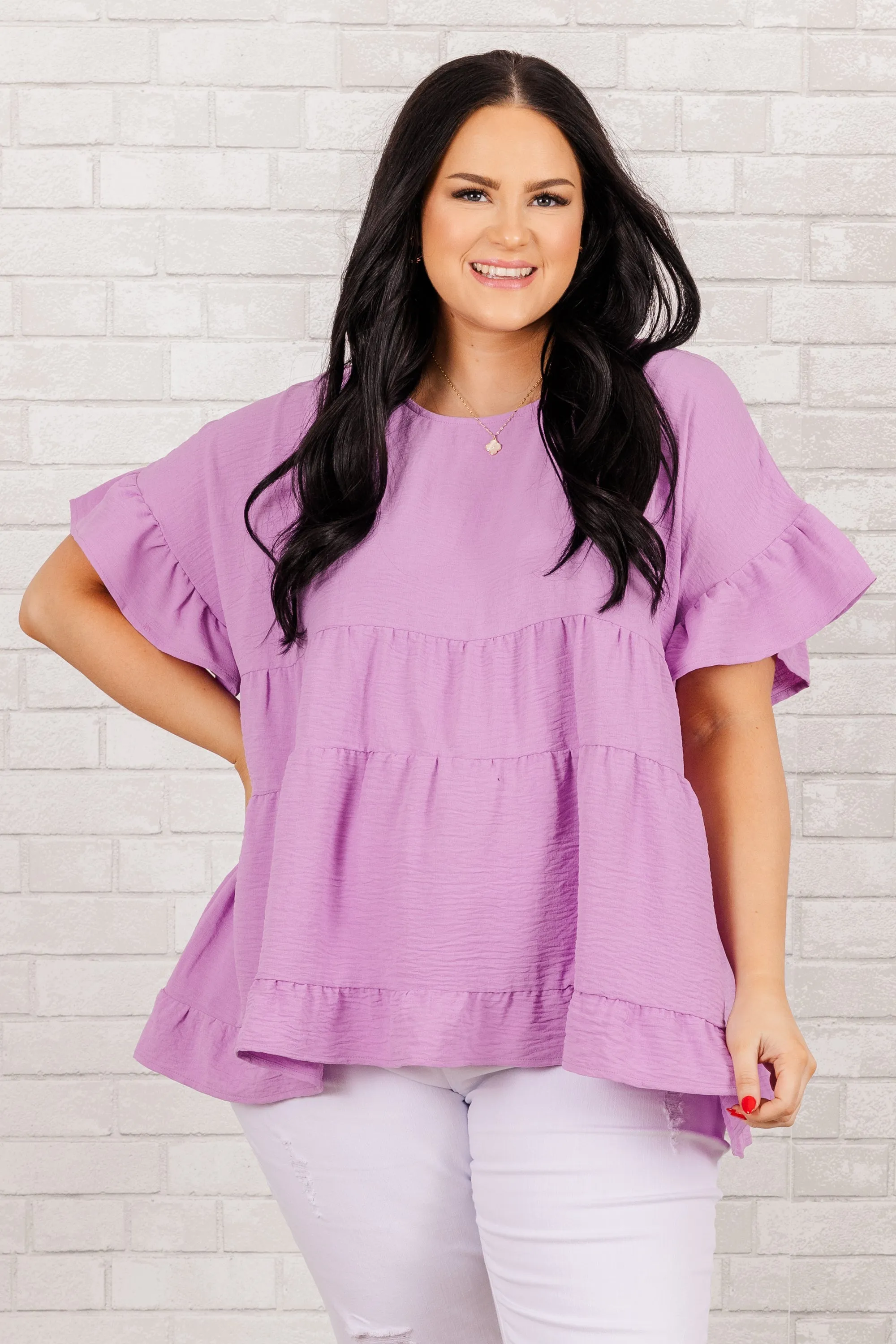 A Little Reckless Top, Lilac