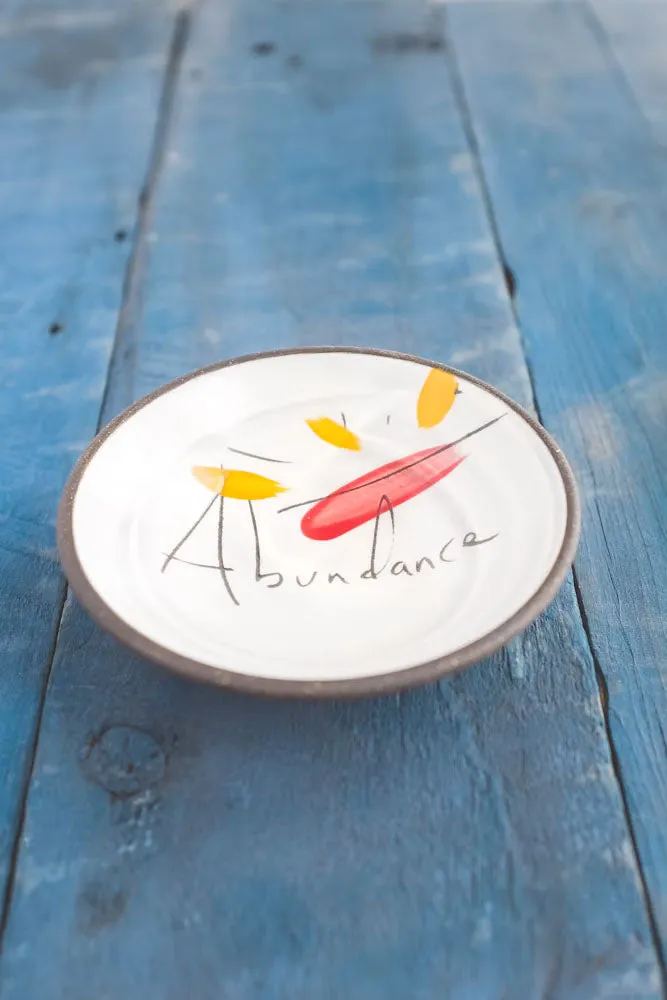 Abundance Hand Painted Ceramic Mini Bowl