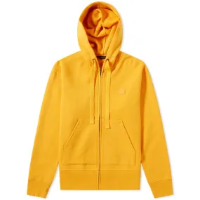 Acne Studios Ferris Face Zip HoodySharp Orange