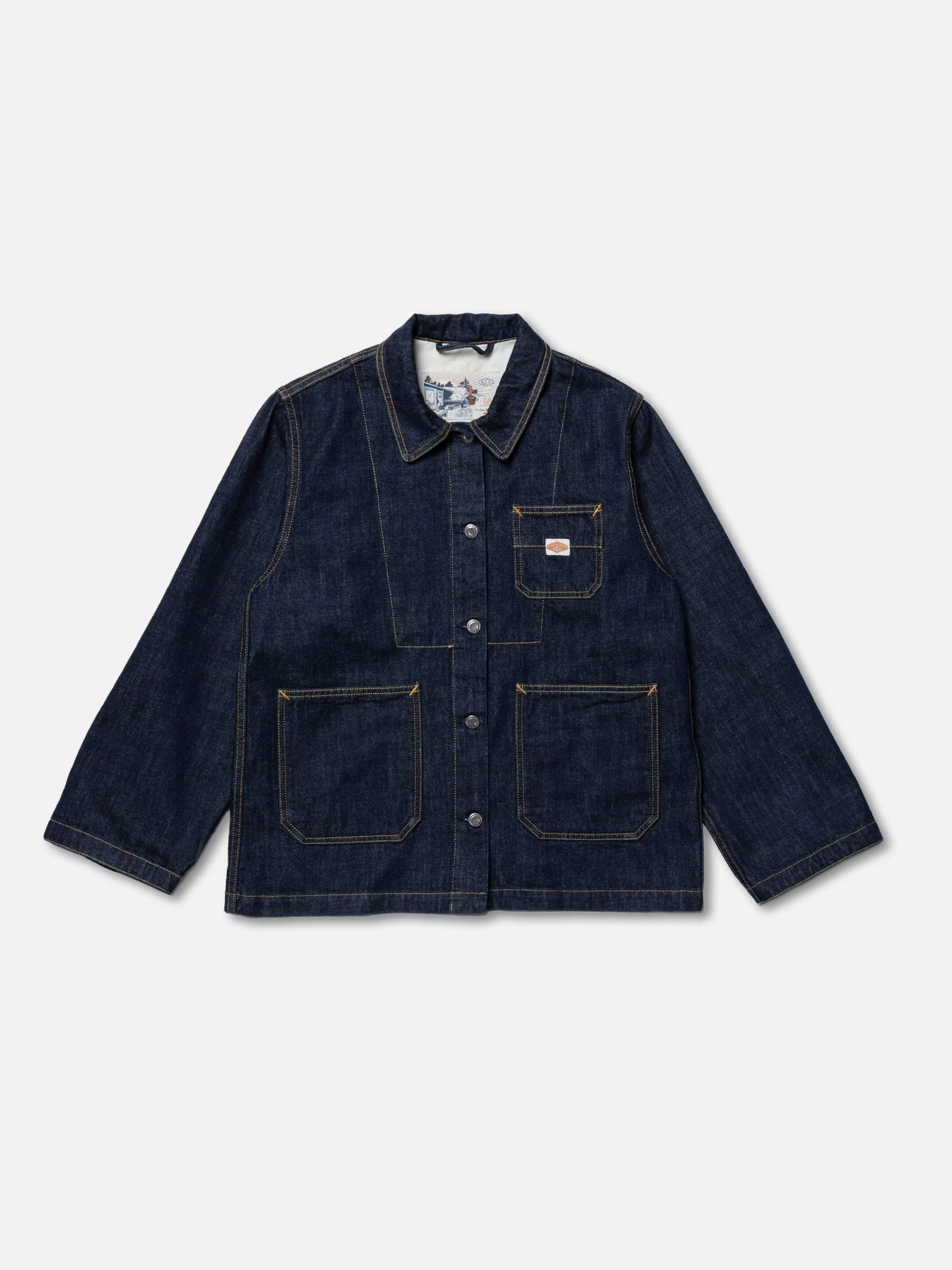 Ada Workwear Jacket One Wash Dark Blue