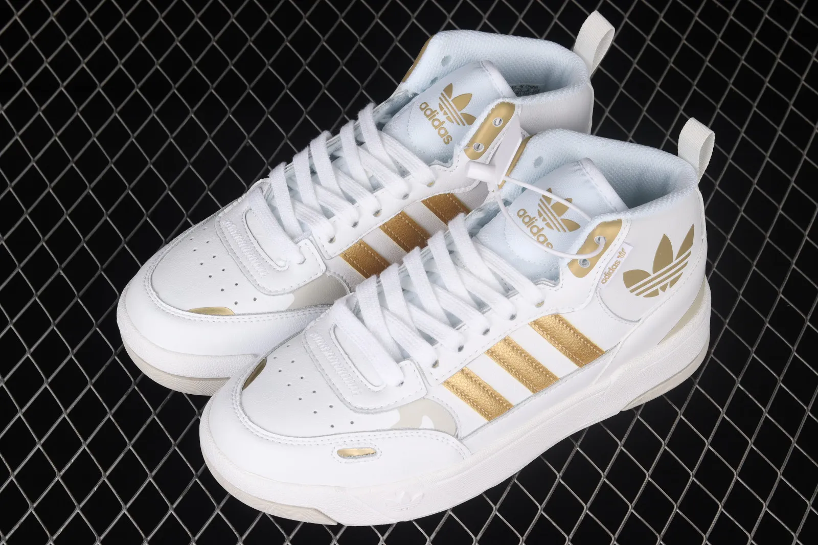 Adidas Originals Post UP Cloud White Metallic Gold Shoes H00220