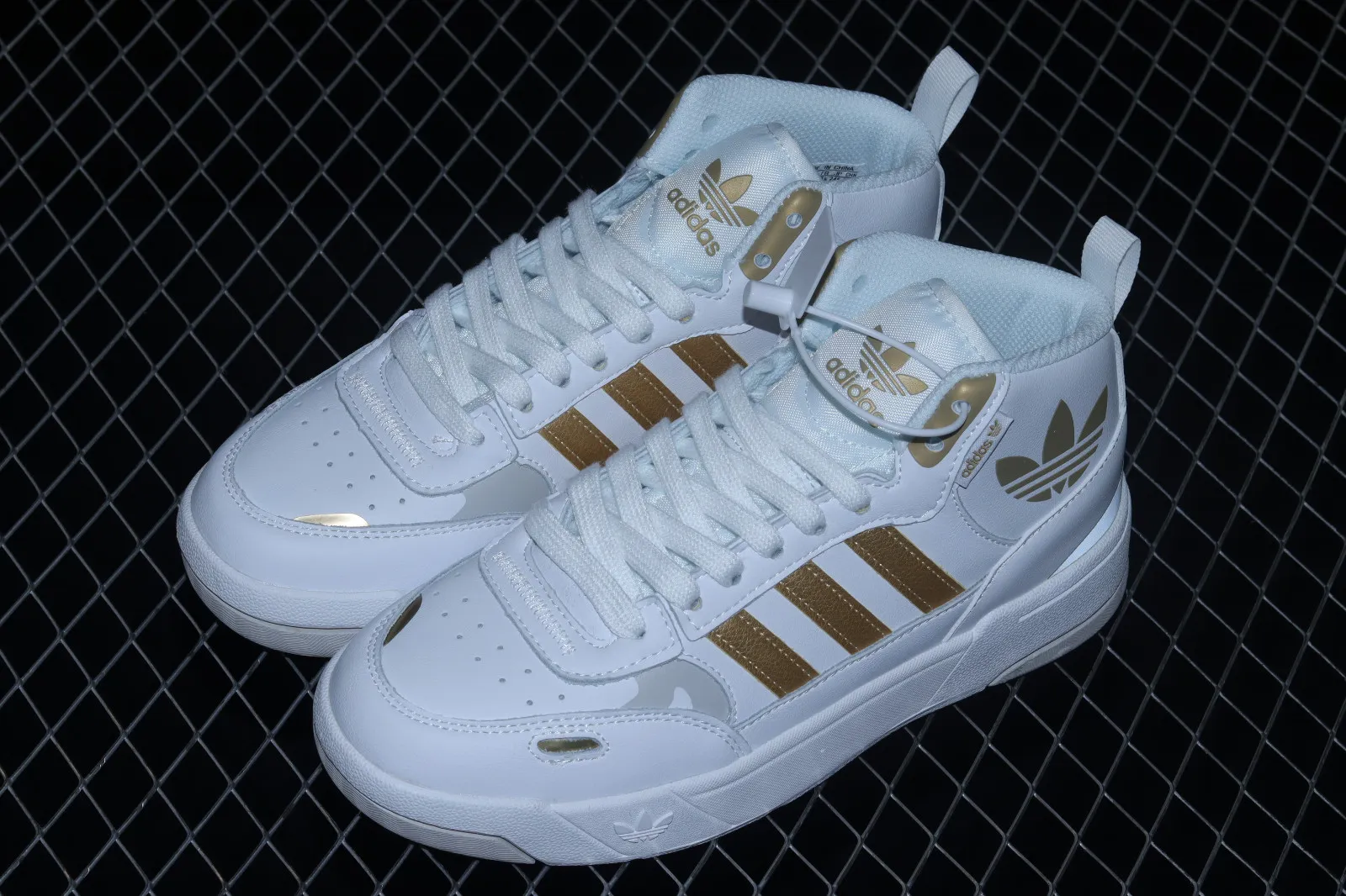 Adidas Originals Post UP Cloud White Metallic Gold Shoes H00220