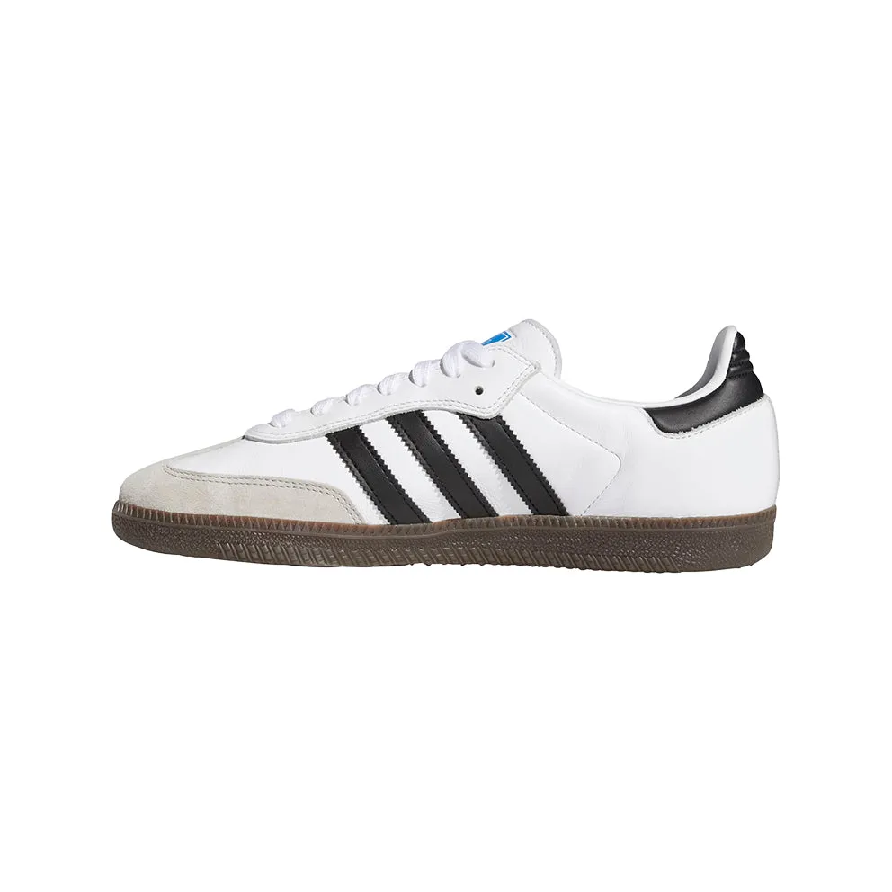 adidas SKATEBOARDING SAMBA ADV SHOES // FTWWHT/CBLACK/GUM5