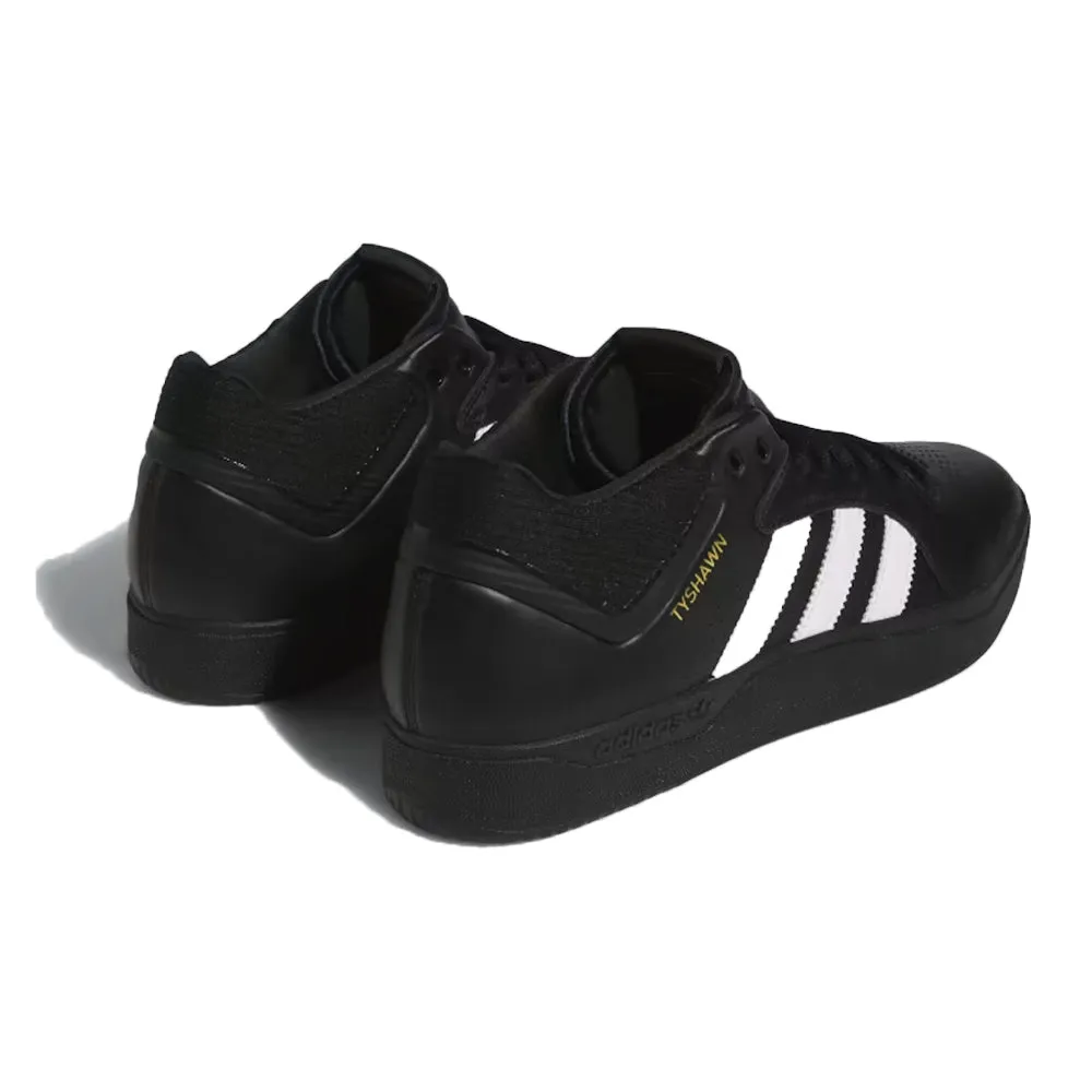 adidas SKATEBOARDING TYSHAWN SHOES // CBLACK/FTWWHT/GOLDMT