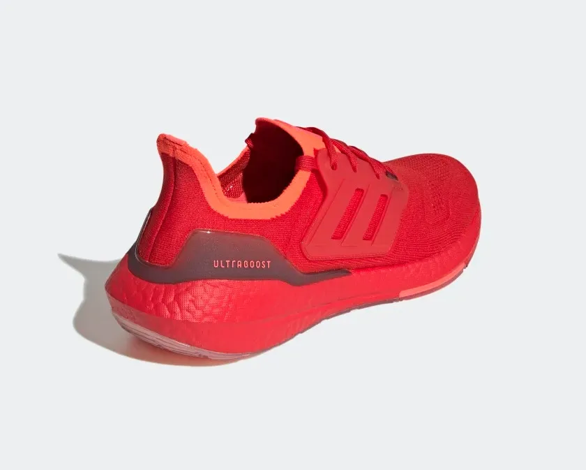 Adidas Ultra Boost 2022 Vivid Red Turbo Cloud White Shoes GX5462