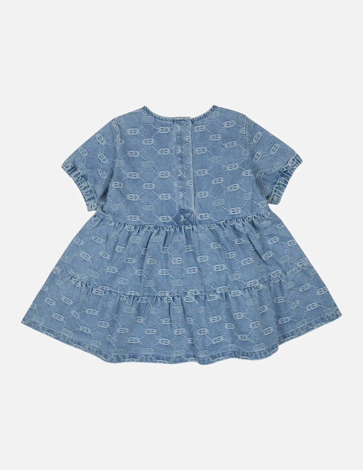 Allover Logo Jacquard Regular Fit Dress