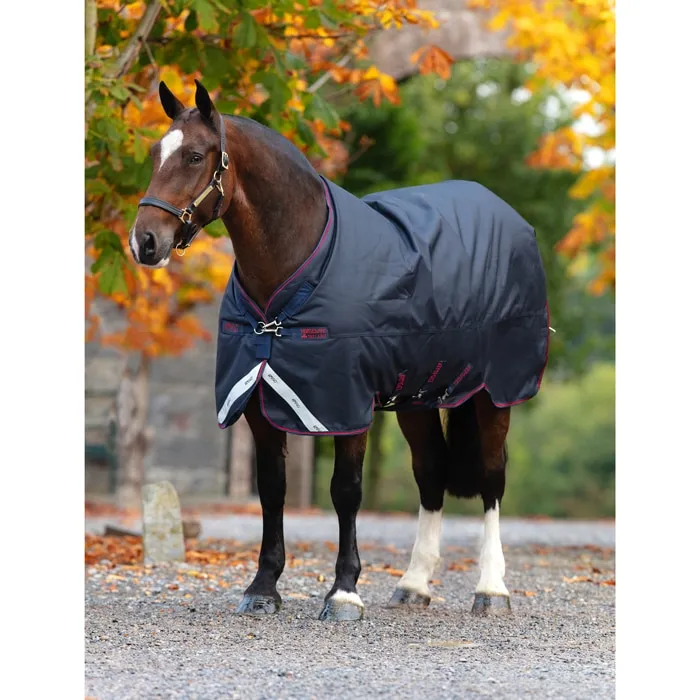 Amigo Bravo 12 XL Lite Turnout Rug Navy/Red | Ingatestone Saddlery