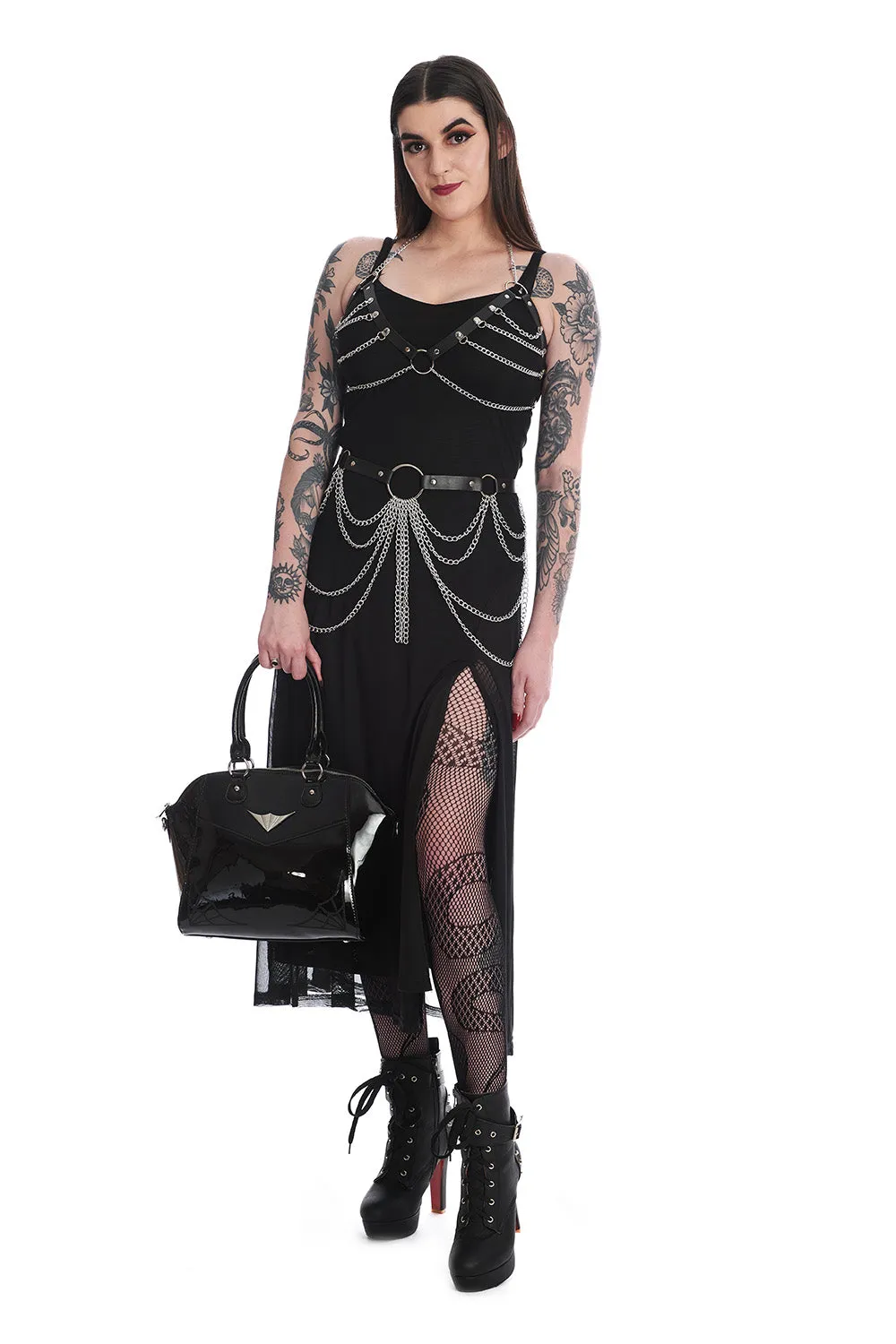 ARAXIEL MESH DRESS