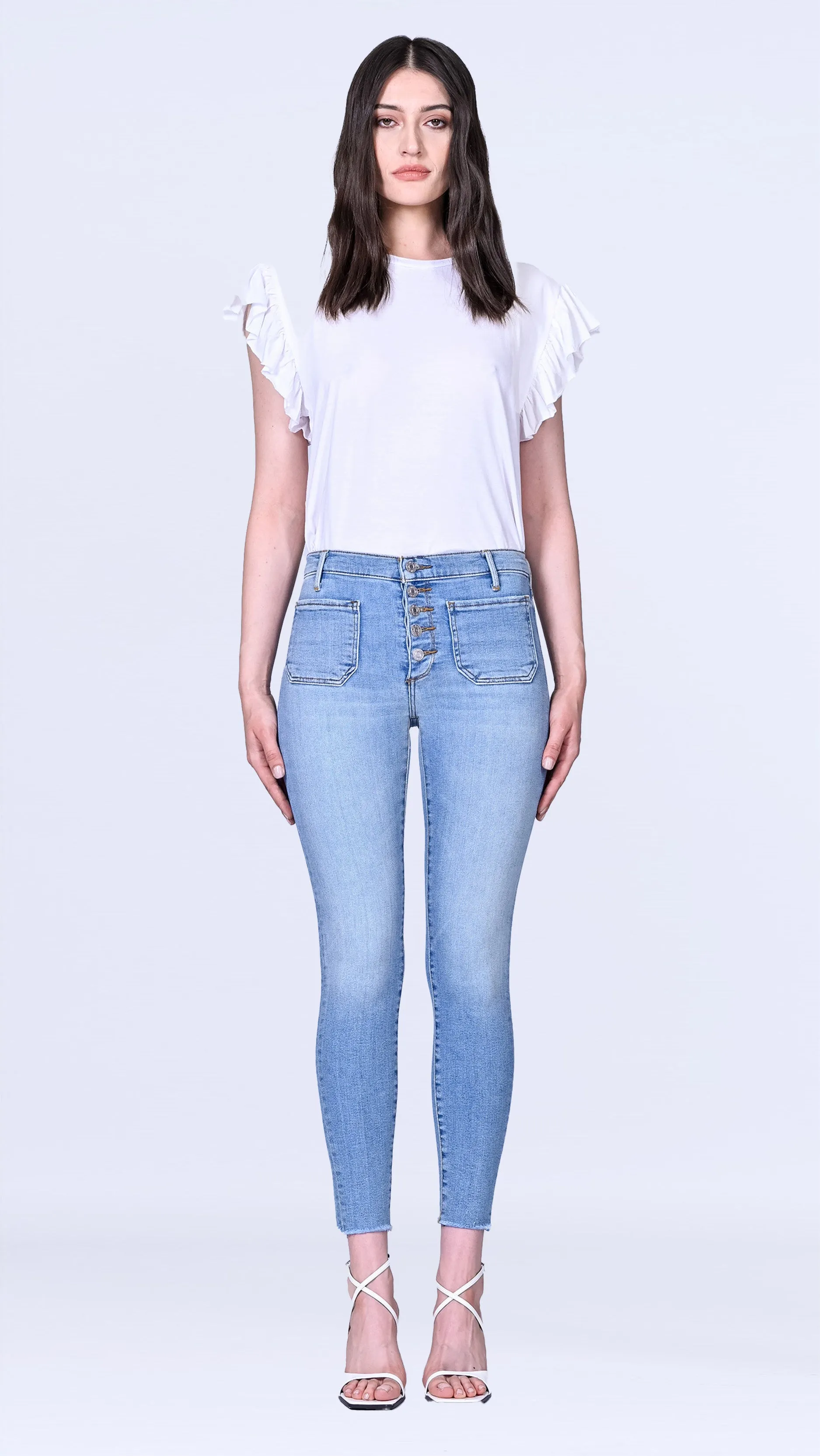 Ava Patch Pocket Skinny - It's All Good