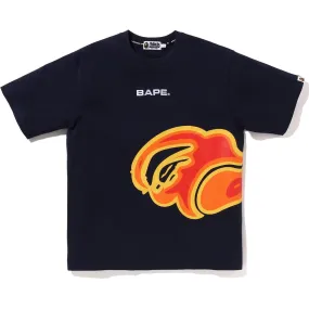 BAPE RELAXED FIT TEE MENS