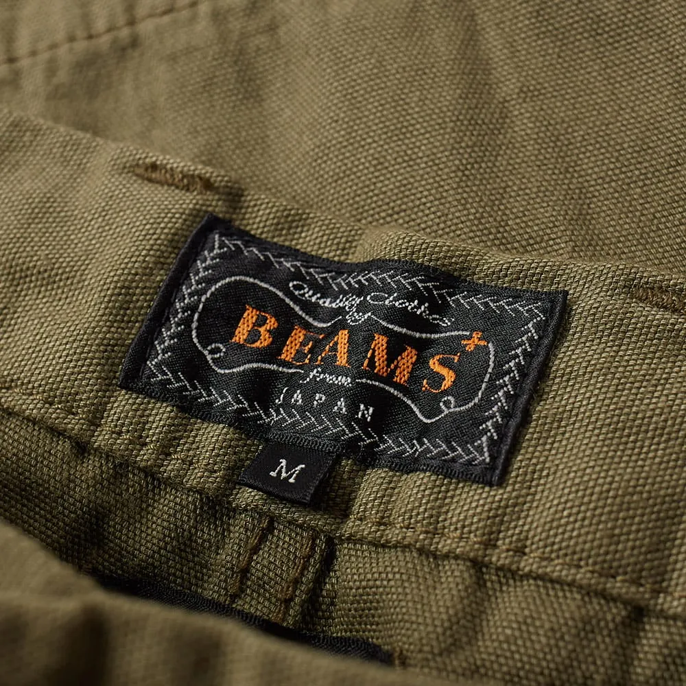 Beams Plus Garment Dyed USN ShortsOlive