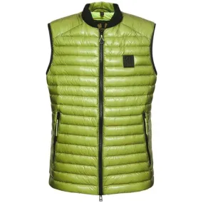 Belstaff Mens Airframe Gilet Jacket Neon Yellow