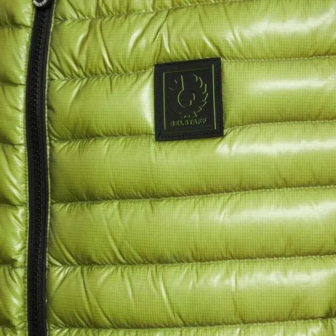 Belstaff Mens Airframe Gilet Jacket Neon Yellow