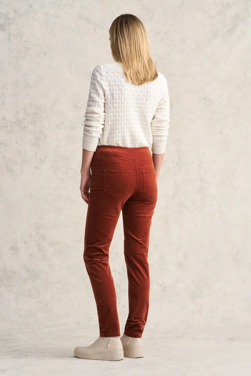 Bengajean Cord Skinny Leg - Rust