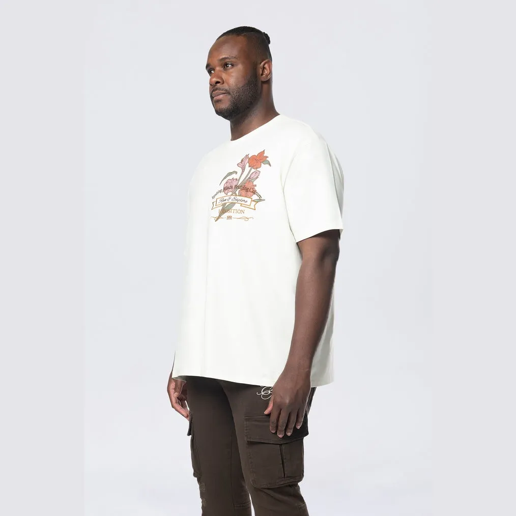 Big and Tall - Run & Escape SS Tee - Chalk