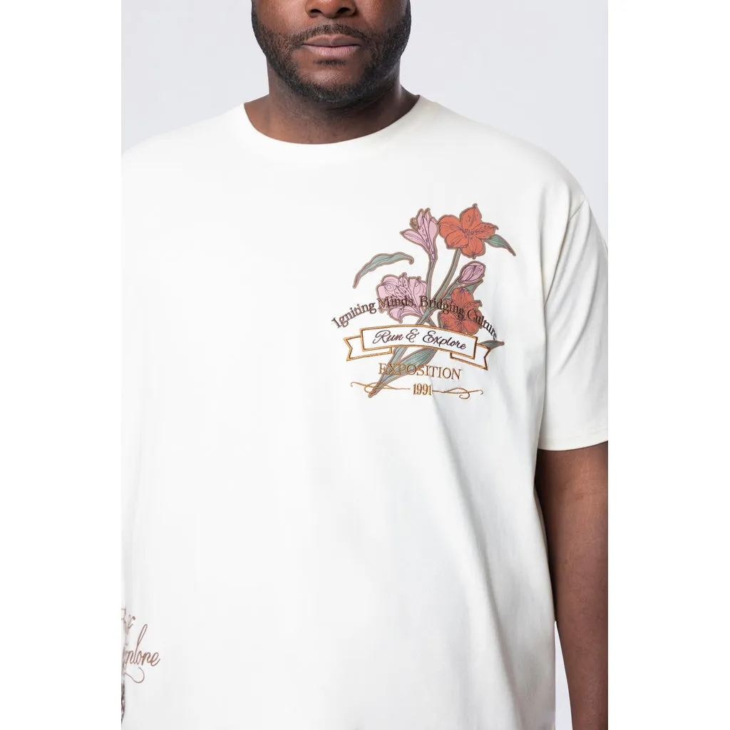 Big and Tall - Run & Escape SS Tee - Chalk