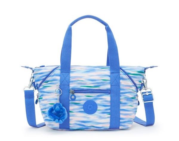 BORSA KIPLING DONNA ART MINI DILUTED BLU BORSA A MANO 39X20X18,5CM KPKI5656TX91