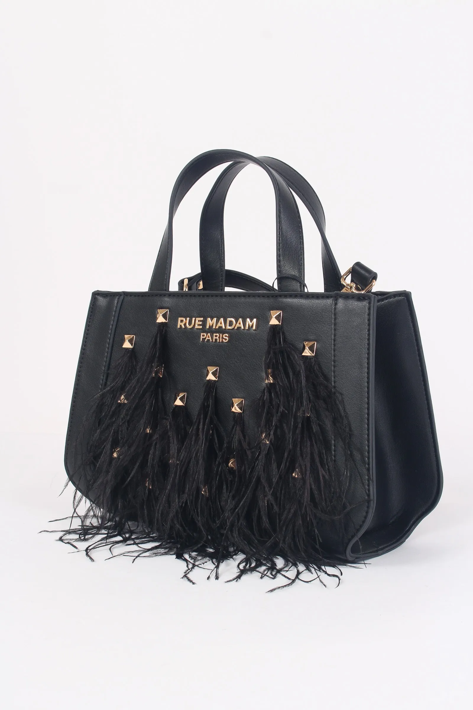 Borsa Mini Piume Black