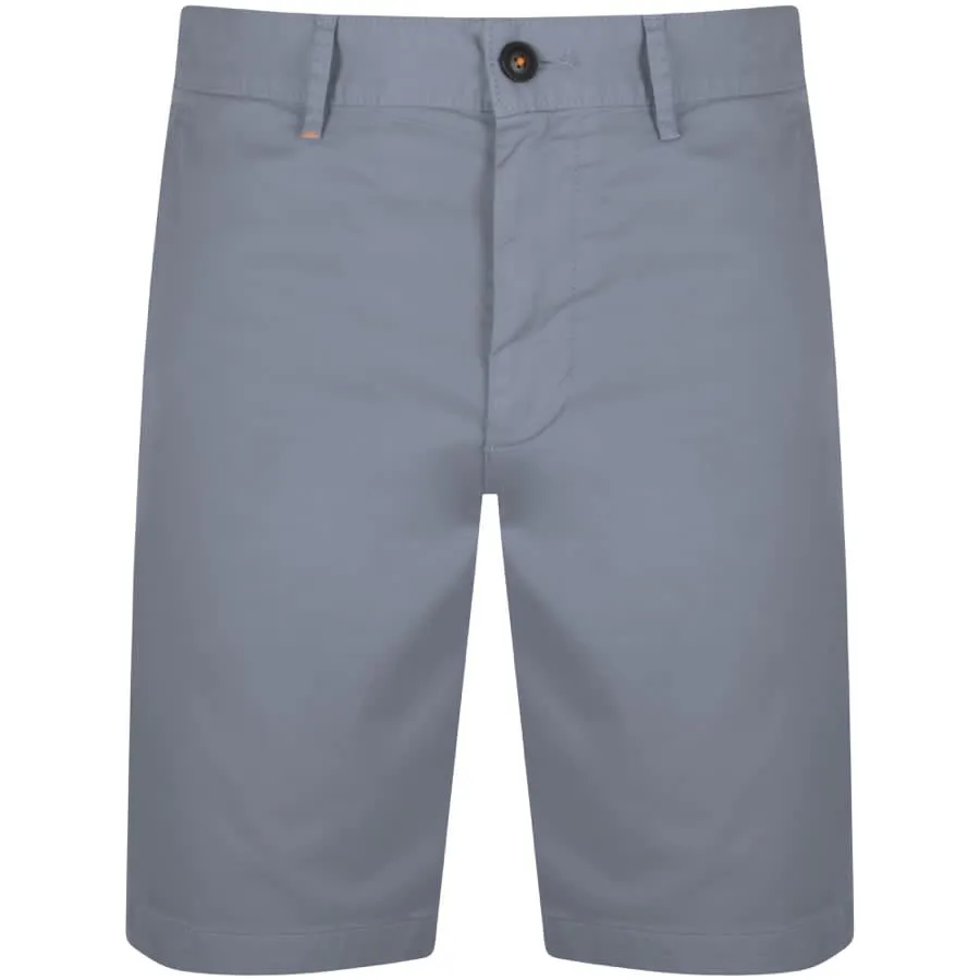 BOSS Chino Slim Shorts Blue