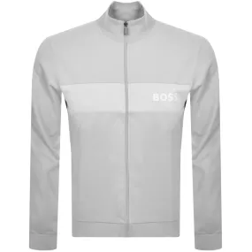 BOSS Full Zip Sweatshirt Grey