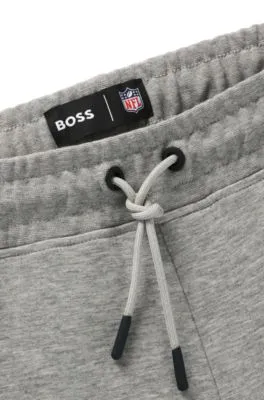 BOSS x NFL signature-tape tracksuit bottoms with special branding