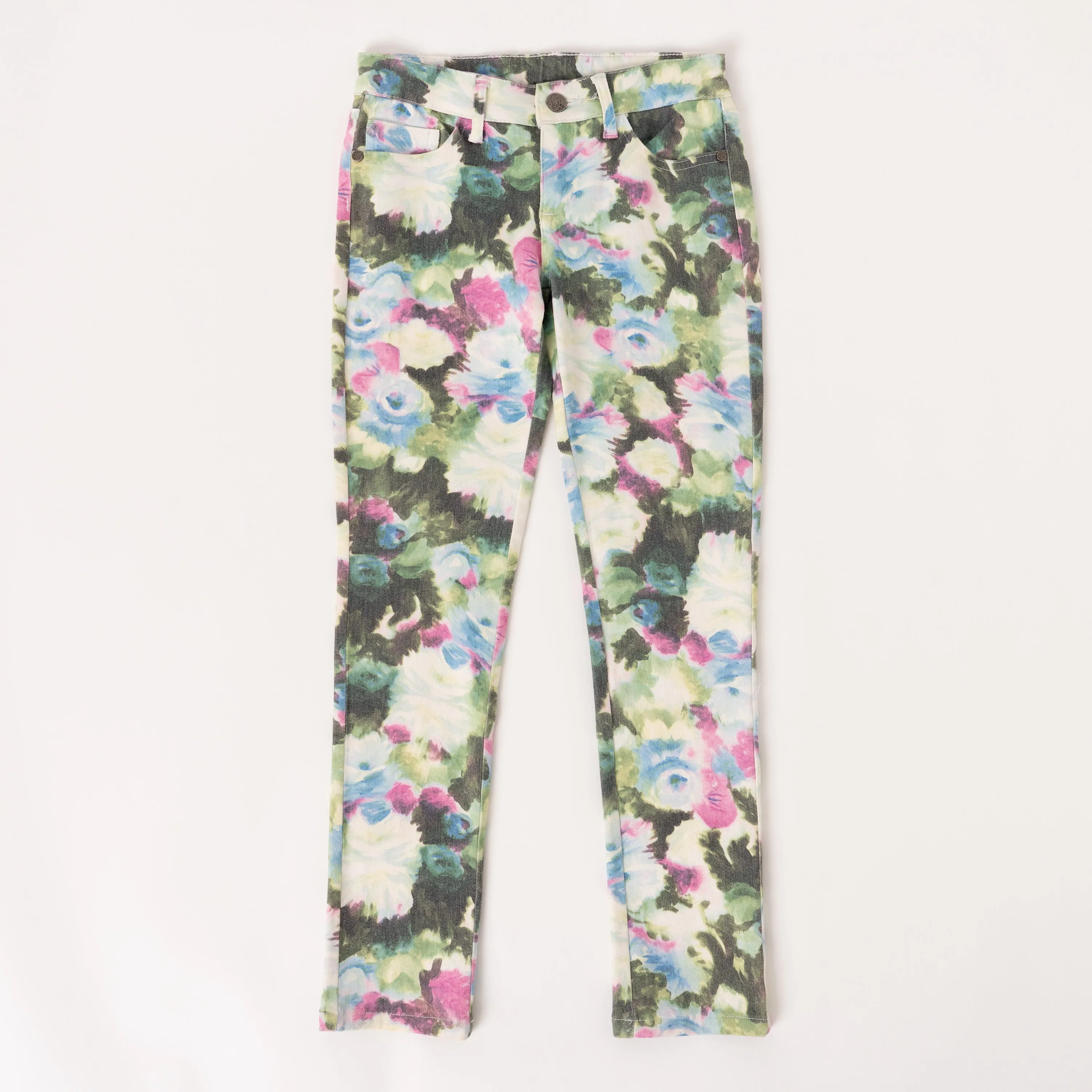 Brushed Floral Super Soft Skinny