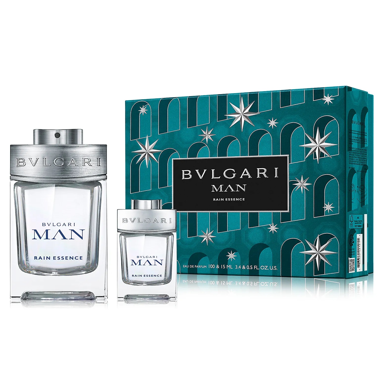 Bvlgari Man Rain Essence 100ml EDP 2 Piece Gift Set