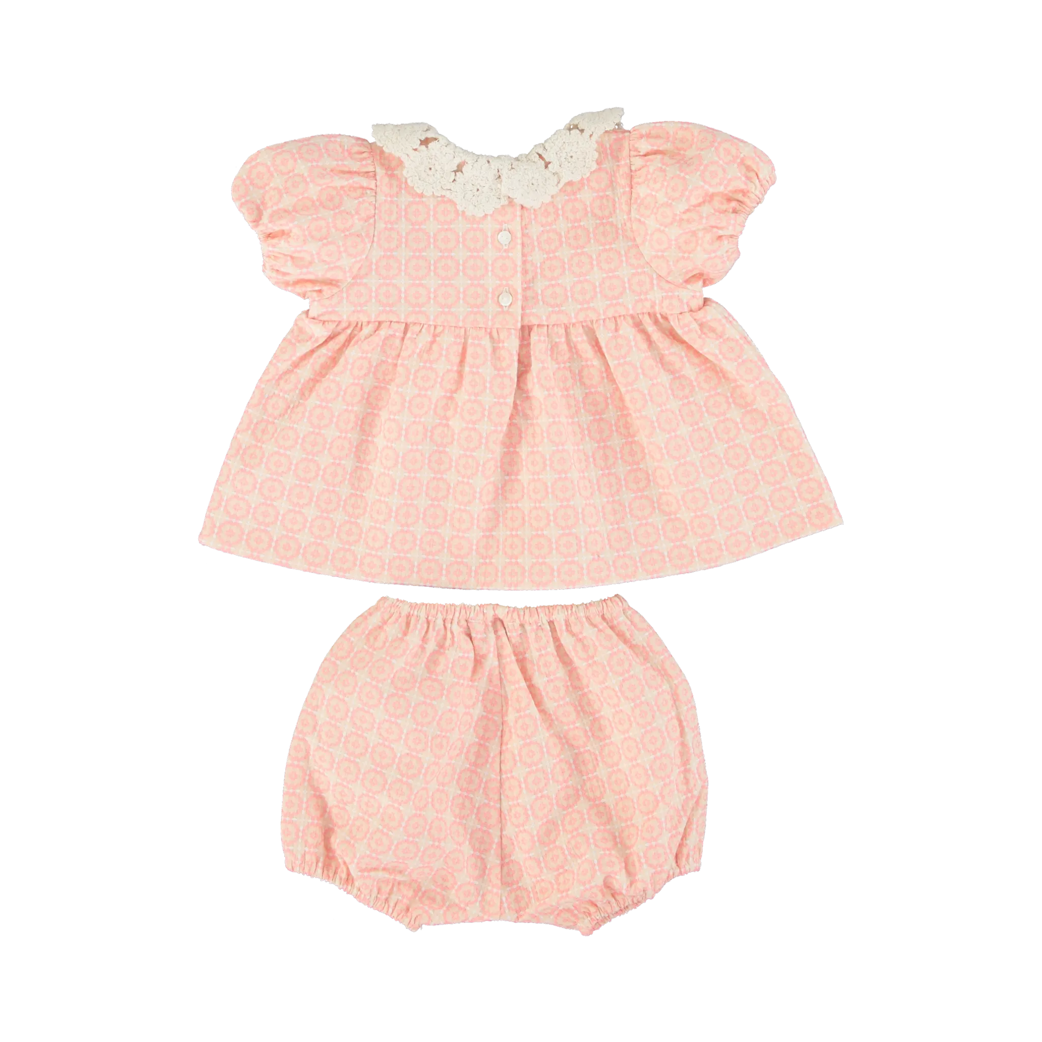 CAMILLE BABY SET-ROSE WISTERIA