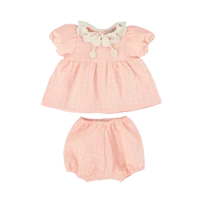 CAMILLE BABY SET-ROSE WISTERIA