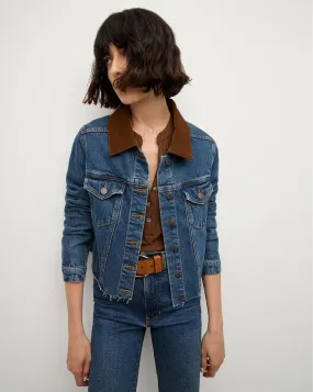 Cara Jean Jacket | Corduroy Collar