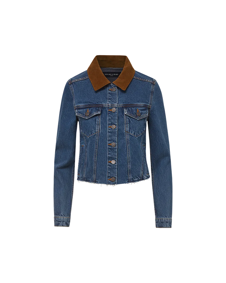 Cara Jean Jacket | Corduroy Collar