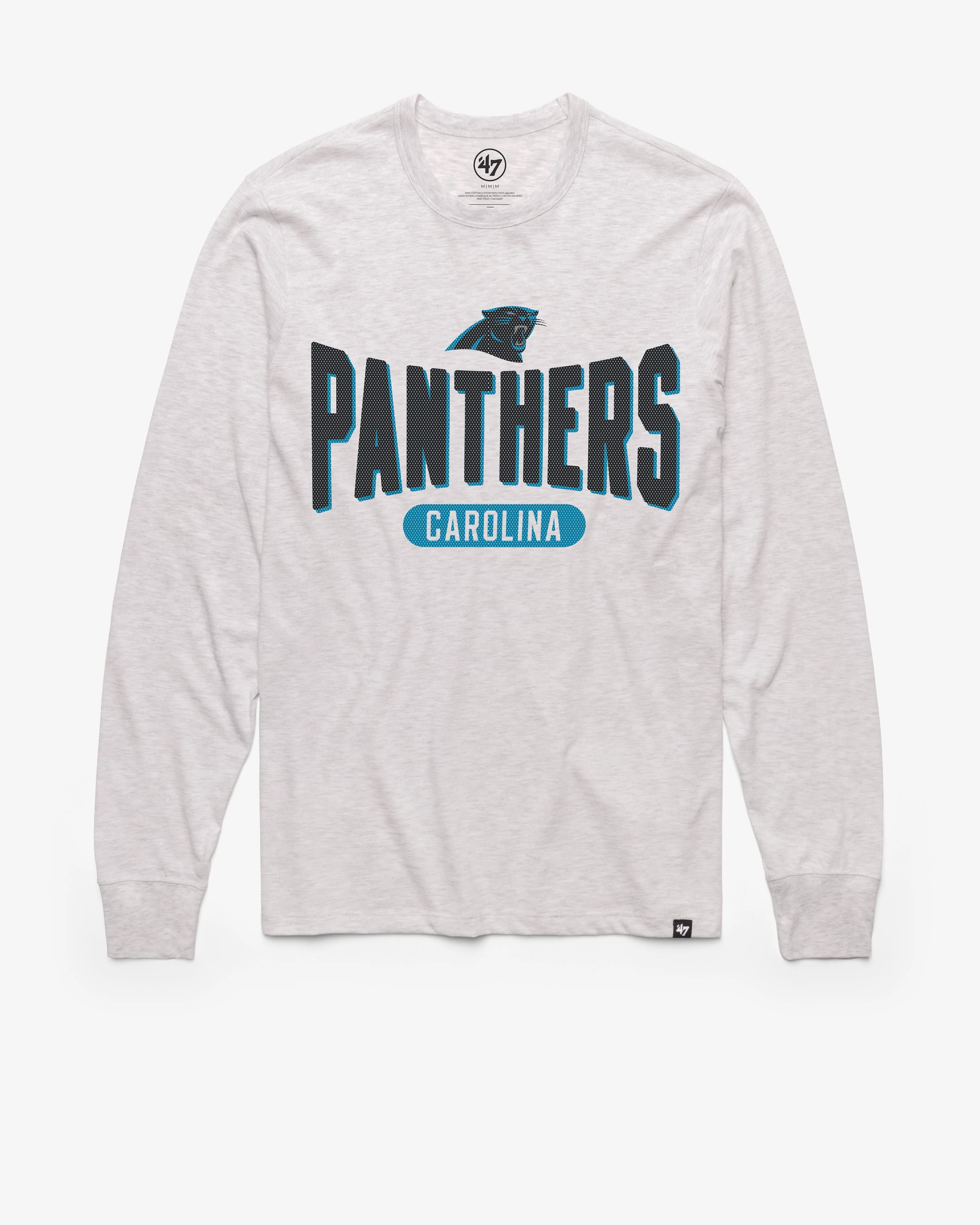 CAROLINA PANTHERS OUTSTRETCH '47 FRANKLIN LONG SLEEVE TEE