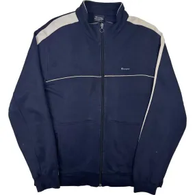 Champion Zip-Up Sweatshirt Tracksuit Top Navy Blue