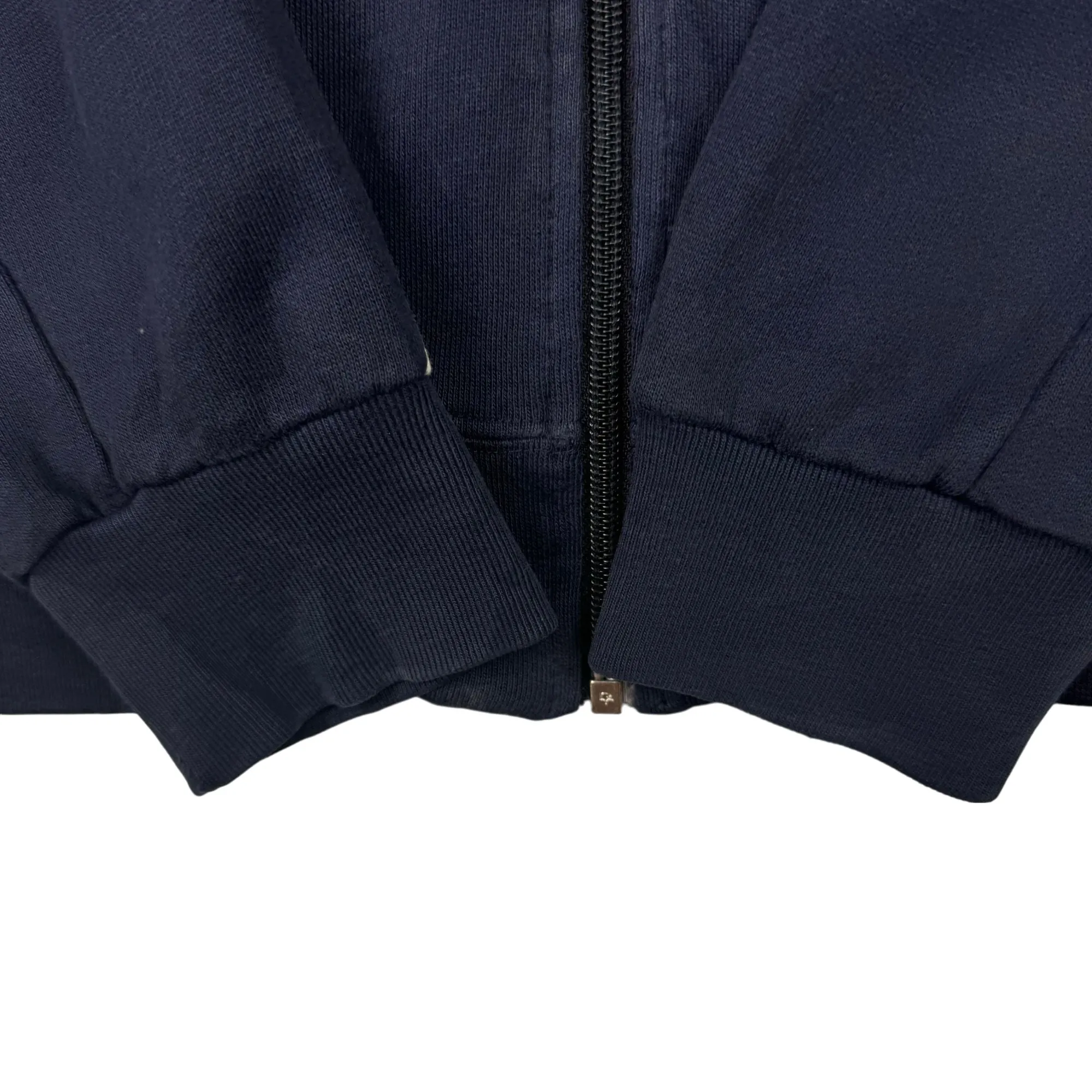 Champion Zip-Up Sweatshirt Tracksuit Top Navy Blue