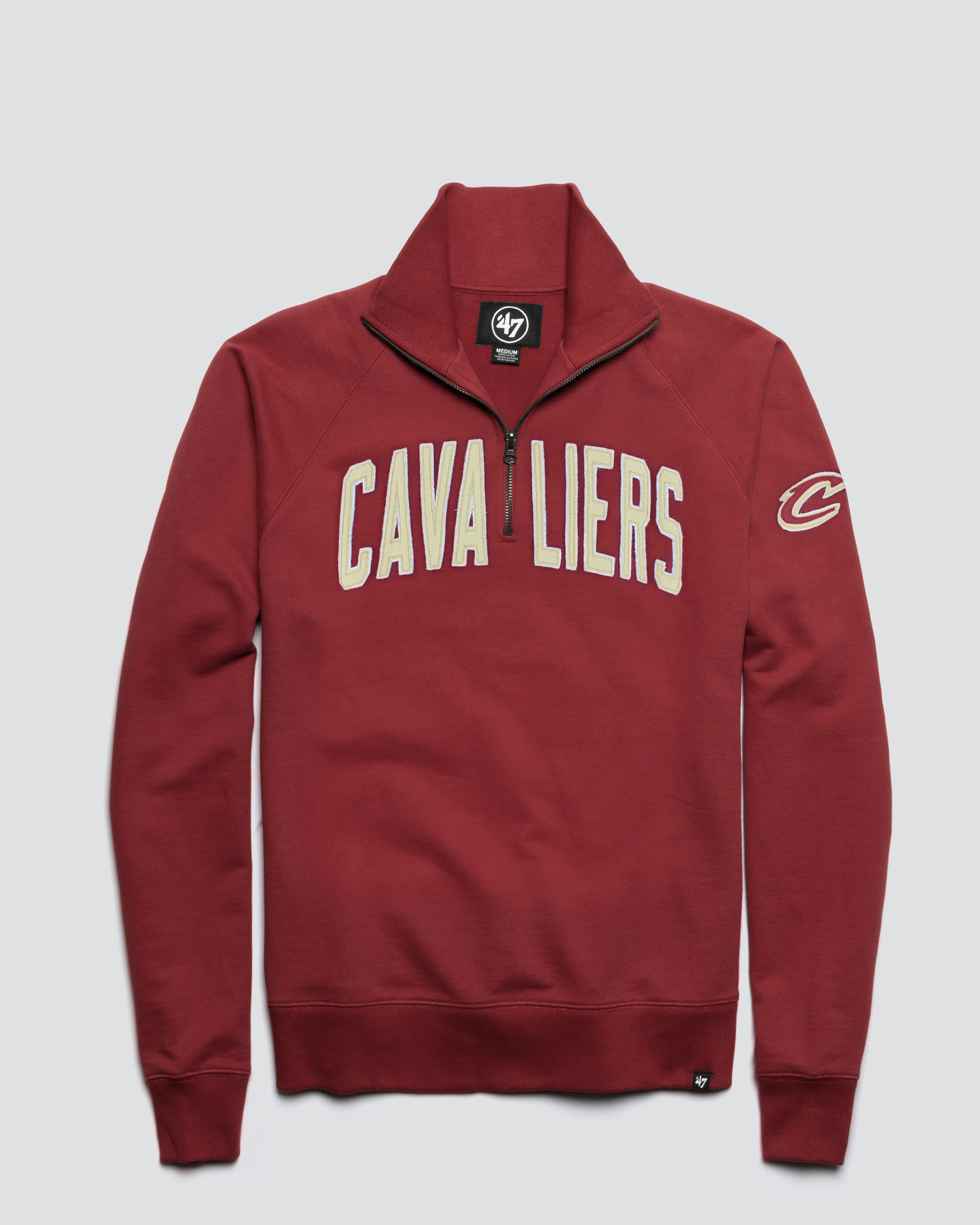 CLEVELAND CAVALIERS BANKS '47 HARRIS SCRIMMAGE 1/4 ZIP