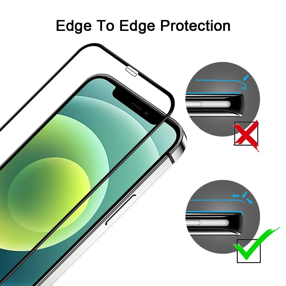 Curved Tempered Glass Screen Protector for iPhone 12 Mini