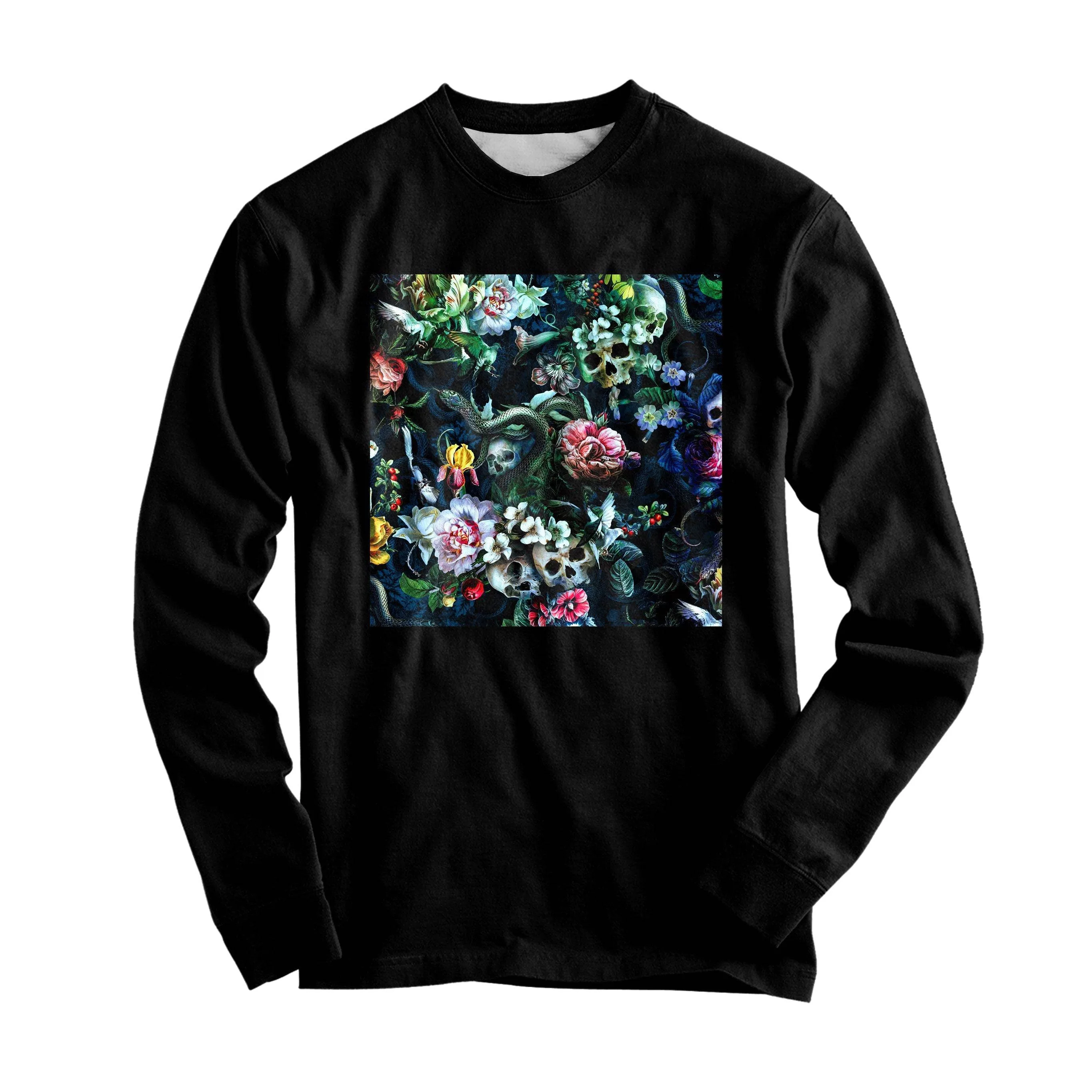 Dark Splendor Graphic Long Sleeve