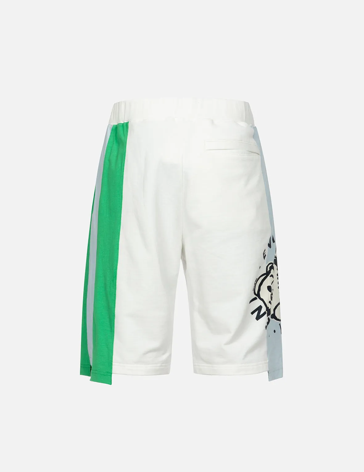 Deconstructed Playful Godhead Printed Regular Fit Sweat Shorts