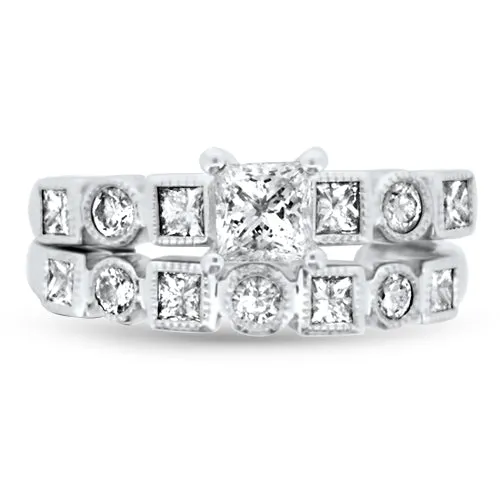 Diamond Wedding Set