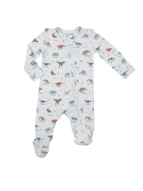 Dinosaur ABC Zip Footie