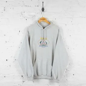 Disney Boardwalk Villas 90s Hoodie - Grey - XL